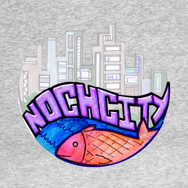 Front & Back Noch City Tee by NochTec